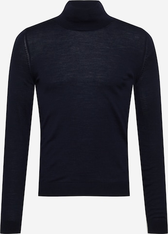 BOSS Black Sweater 'Musso-P' in Blue: front