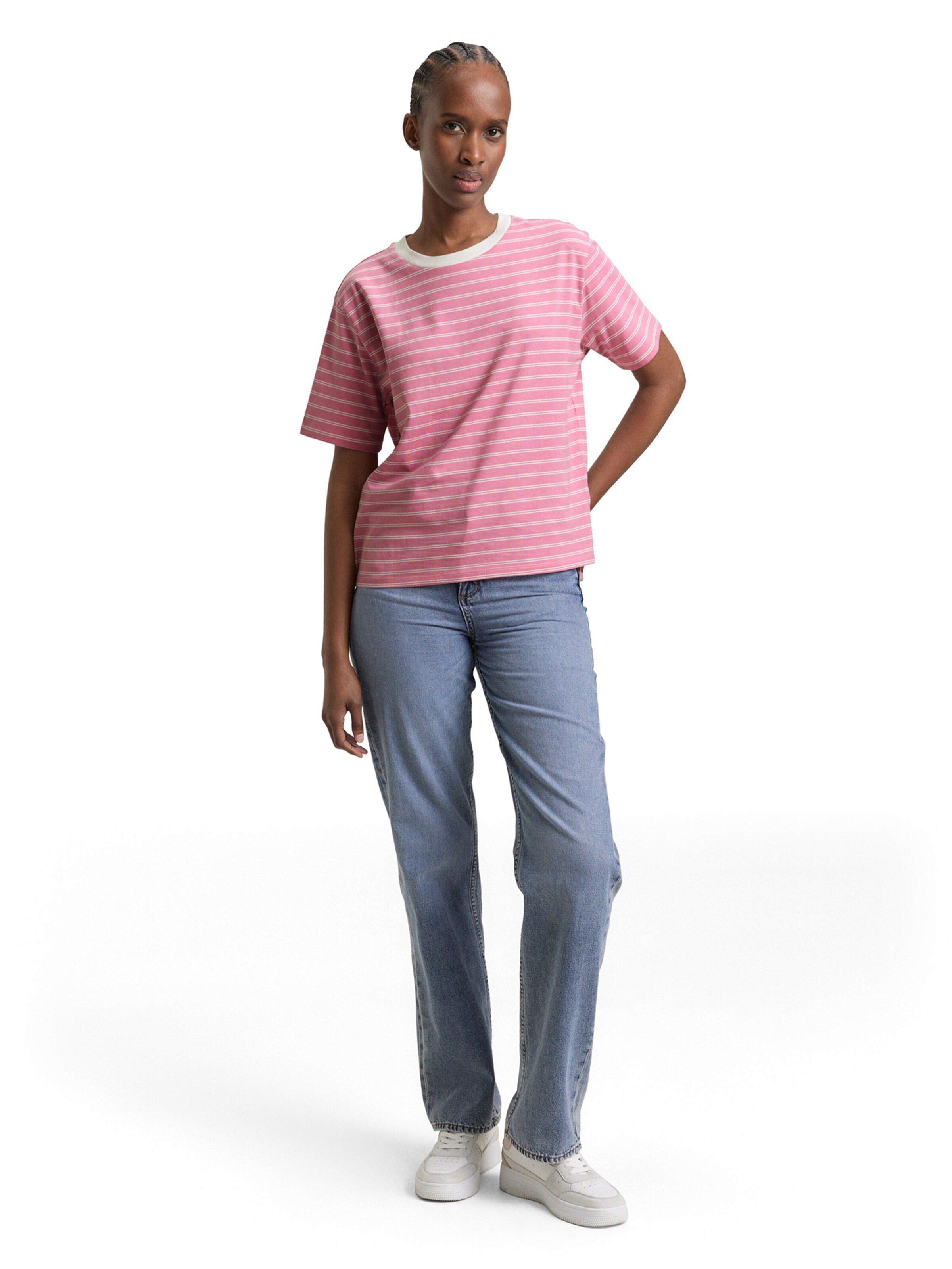 Maglietta di TOM TAILOR DENIM in rosa