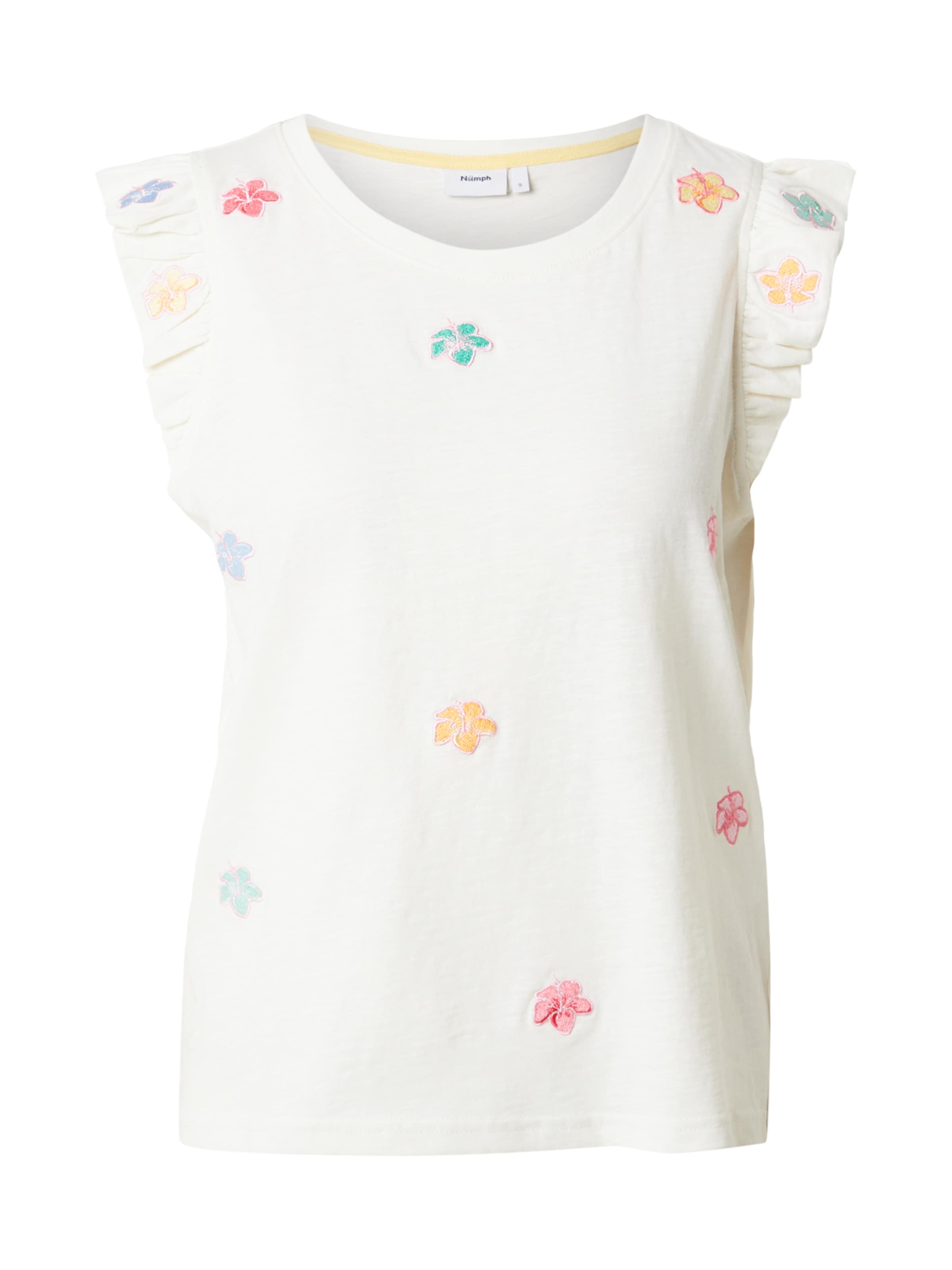 NÜMPH Shirt 'NUNESSA' in White: front