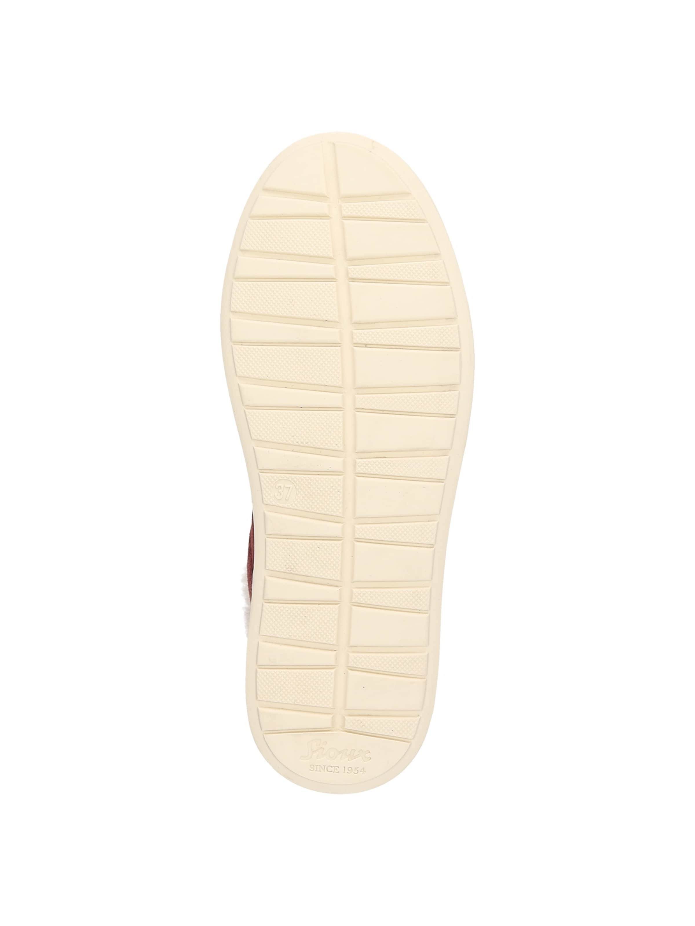 Baskets basses ' Maites sneak 007-LF ' SIOUX en rouge