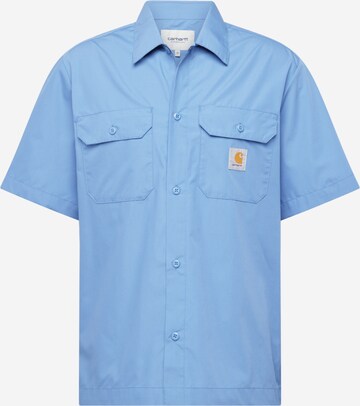 Carhartt WIP - Ajuste confortable Camisa en azul: frente