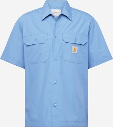 Carhartt WIP Comfort fit Koszula w kolorze niebieski: przód