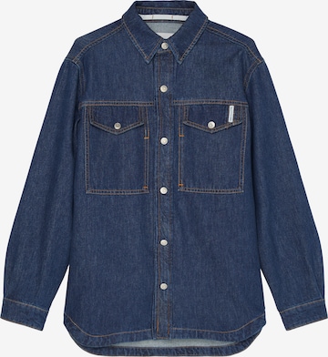 Marc O'Polo DENIM Blouse in Blauw: voorkant