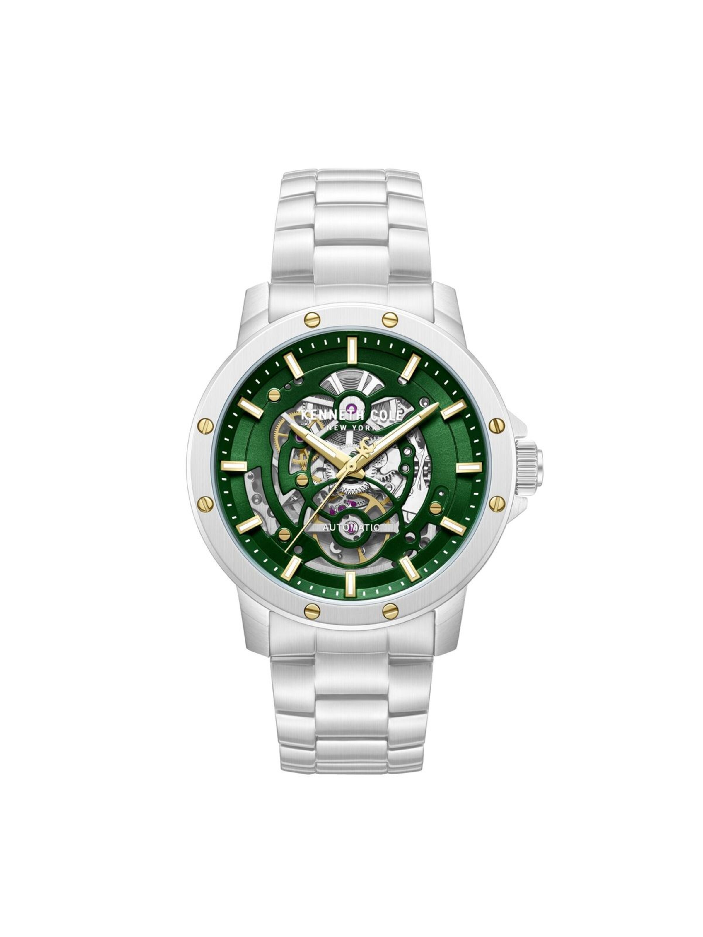 Kenneth Cole Analoog horloge in Groen: voorkant
