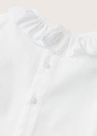 MANGO KIDS Regular fit Button Up Shirt 'Tierni' in White