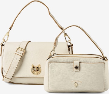 Sacs à main 'Middleton' U.S. POLO ASSN. en blanc : devant