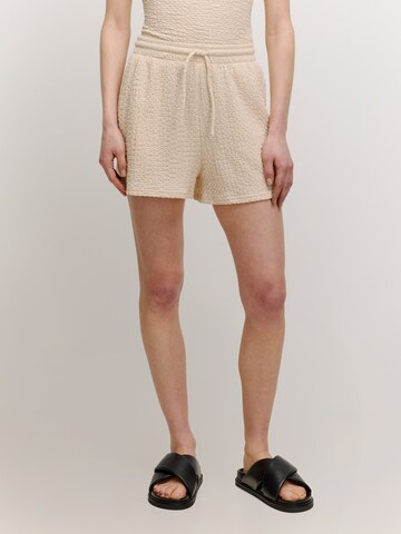 EDITED Regular Pants 'Theres' in Beige: front