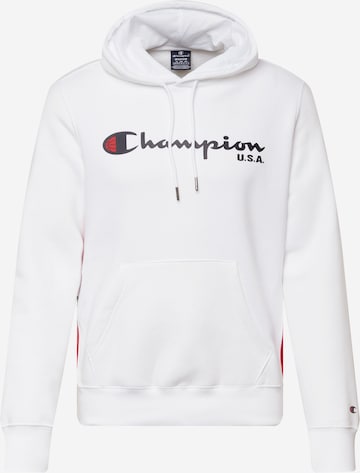 Champion Authentic Athletic Apparel Mikina – bílá: přední strana