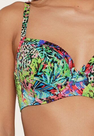 LingaDore T-Shirt Bikinitop in Mischfarben