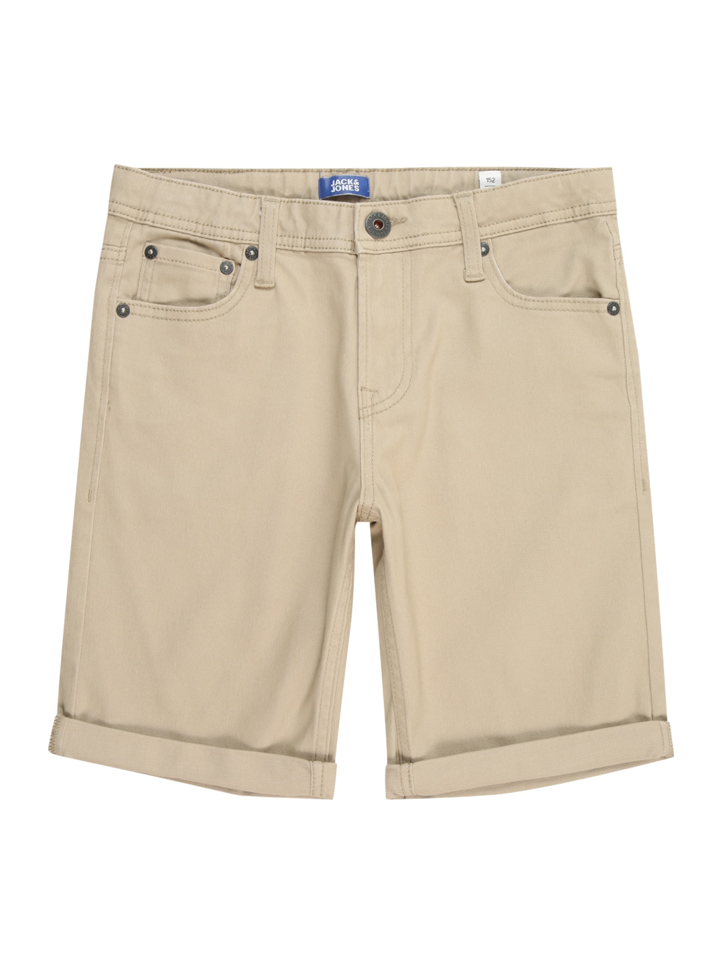 Jack & Jones Junior regular Παντελόνι 'JPStrick JJOriginal' σε μπεζ: μπροστά