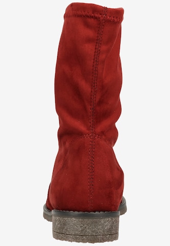 Boots Rapisardi en rouge