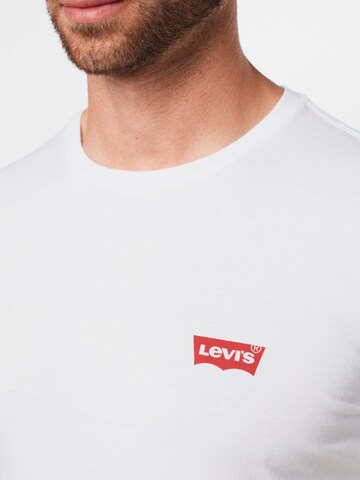 LEVI'S ® Тениска '2Pk Crewneck Graphic' в бяло