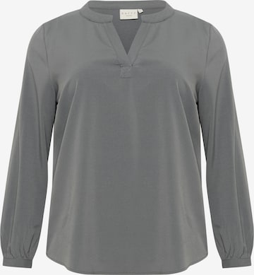 KAFFE CURVE - Blusa 'Janna' en gris: frente