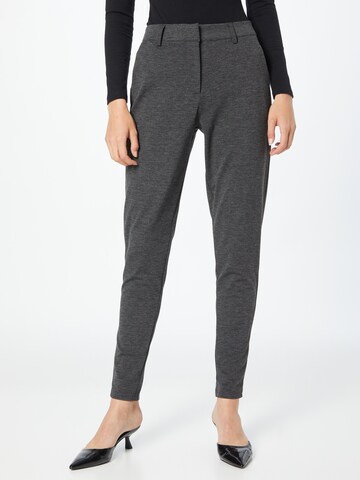 ICHI Slim fit Pants 'Kate' in Grey: front