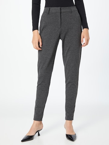 ICHI Slim fit Pants 'Kate' in Grey: front