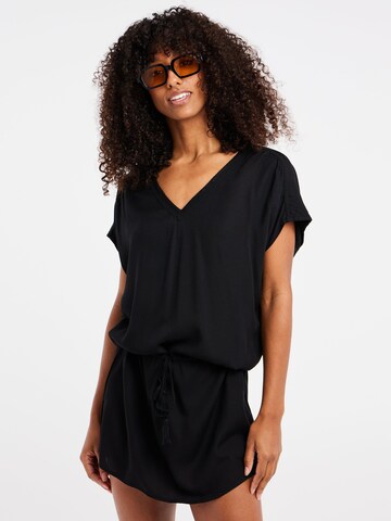 PROTEST Tunika 'PRTCIS' in Schwarz: Vorderseite