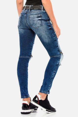 CIPO & BAXX Slimfit Jeans in Blauw