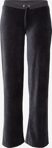 Loosefit Pantalon Juicy Couture en noir : devant