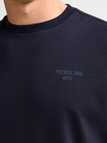 Petrol Industries T-shirt i blå