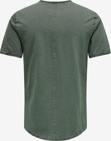 Only & Sons T-Shirt 'Benne' in Grau