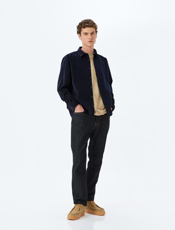 Koton Regular fit Button Up Shirt in Blue