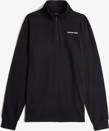Sweat-shirt G-STAR en noir : devant