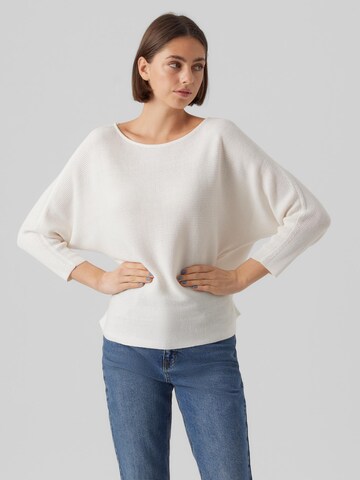 VERO MODA Sweater 'Nora' in White: front