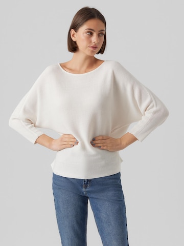 VERO MODA Pullover 'Nora' in Weiß: predná strana