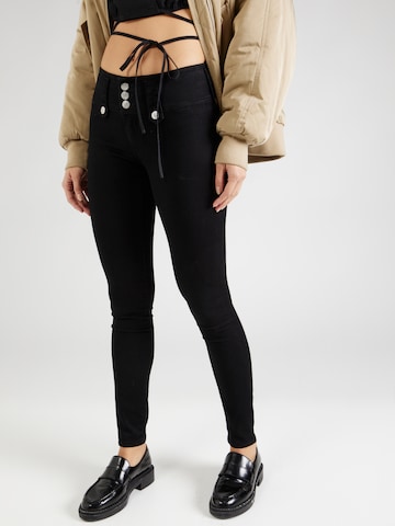 ONLY Skinny Jeans 'ROYAL' in Black: front