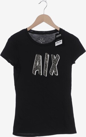 ARMANI EXCHANGE Top & Shirt in M in Black: front