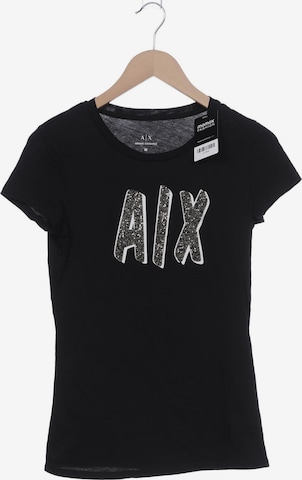 ARMANI EXCHANGE T-Shirt M in Schwarz: predná strana