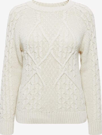 b.young Sweater 'Olgi' in White: front
