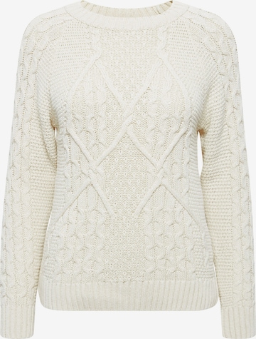 b.young Sweater 'Olgi' in White: front