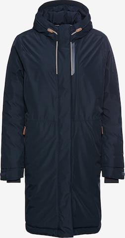 CAMEL ACTIVE Between-Seasons Coat in Blue: front