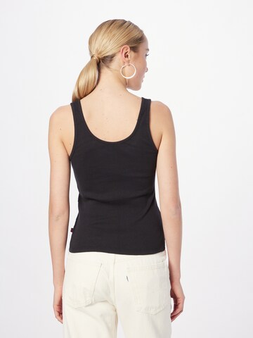 LEVI'S ® Overdel 'Essential Rib Tank' i sort