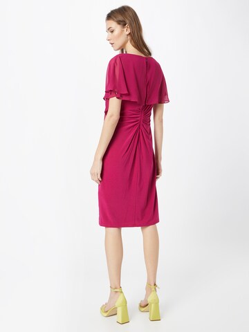 Robe de cocktail Adrianna Papell en rose