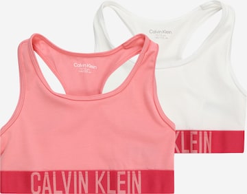 Bustieră Sutien de la Calvin Klein Underwear pe roz: față