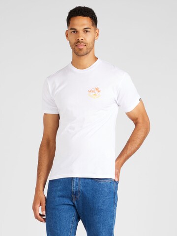 VANS T-shirt 'CLASSIC' i vit: framsida