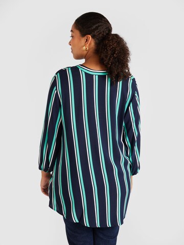ONLY Carmakoma Blouse 'CARBABOOST' in Blue