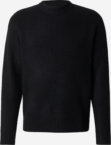 Pull-over 'JORYORK OLLIE' JACK & JONES en noir : devant