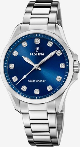 Montre à affichage analogique 'Solar Energy' FESTINA en bleu : devant