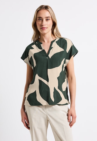 STREET ONE Blouse in Green: front