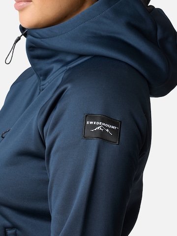 Veste en polaire fonctionnelle 'Lofoten' SWEDEMOUNT en bleu