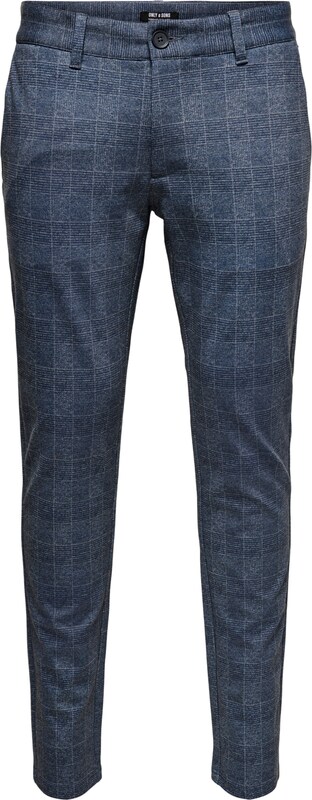 Only & Sons Regular Hose 'Mark' in Navy Nachtblau PP7050 Only & Sons Regular Hose 'Mark' in Navy Nachtblau PP7050