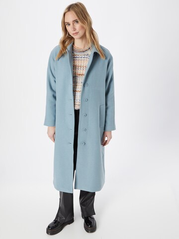 MSCH COPENHAGEN Between-Seasons Coat 'Jolana' in Blue