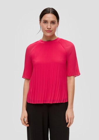 s.Oliver BLACK LABEL Blouse in Pink: front