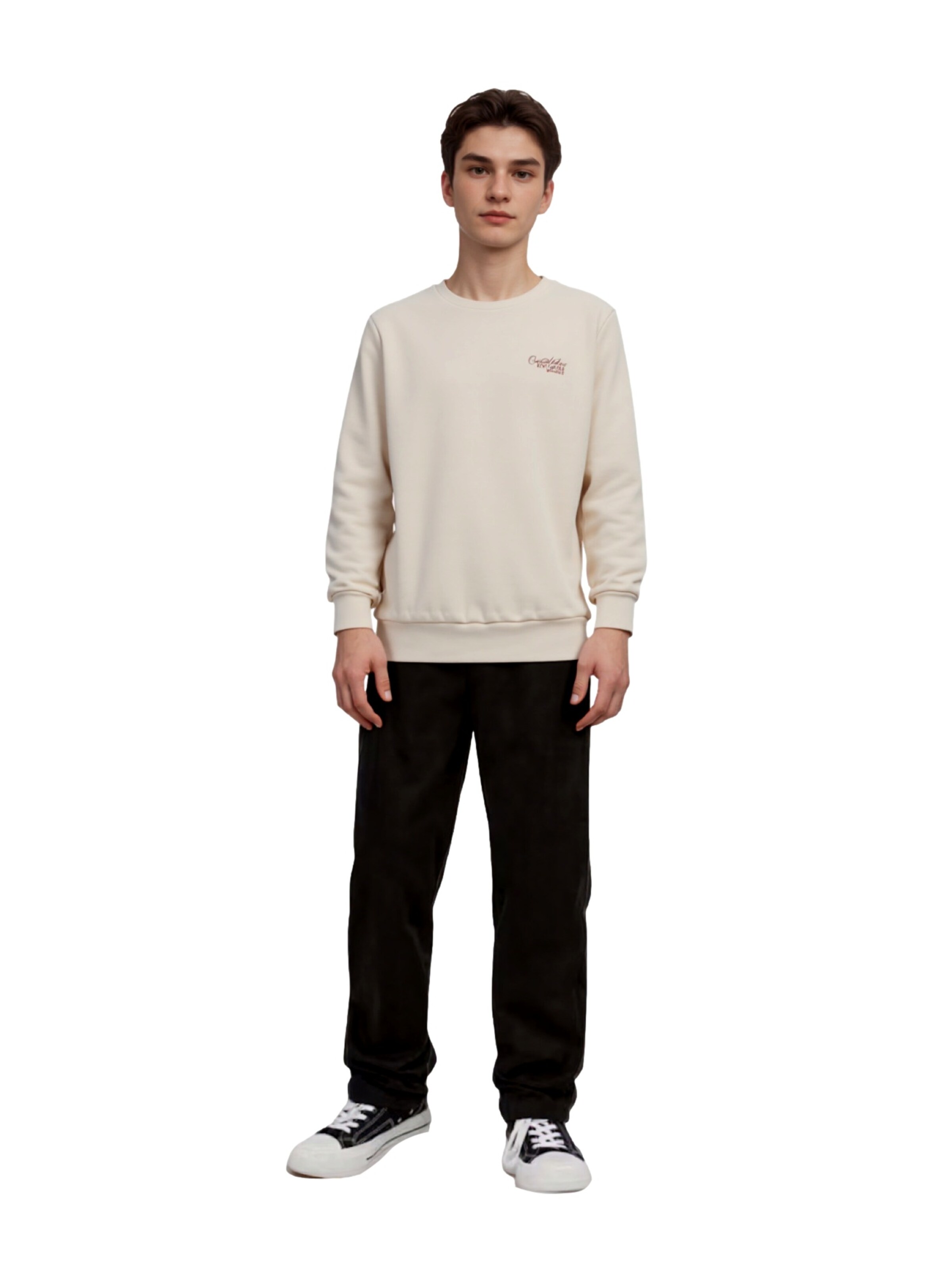 Sweat 'Roar' Jack & Jones Junior en beige