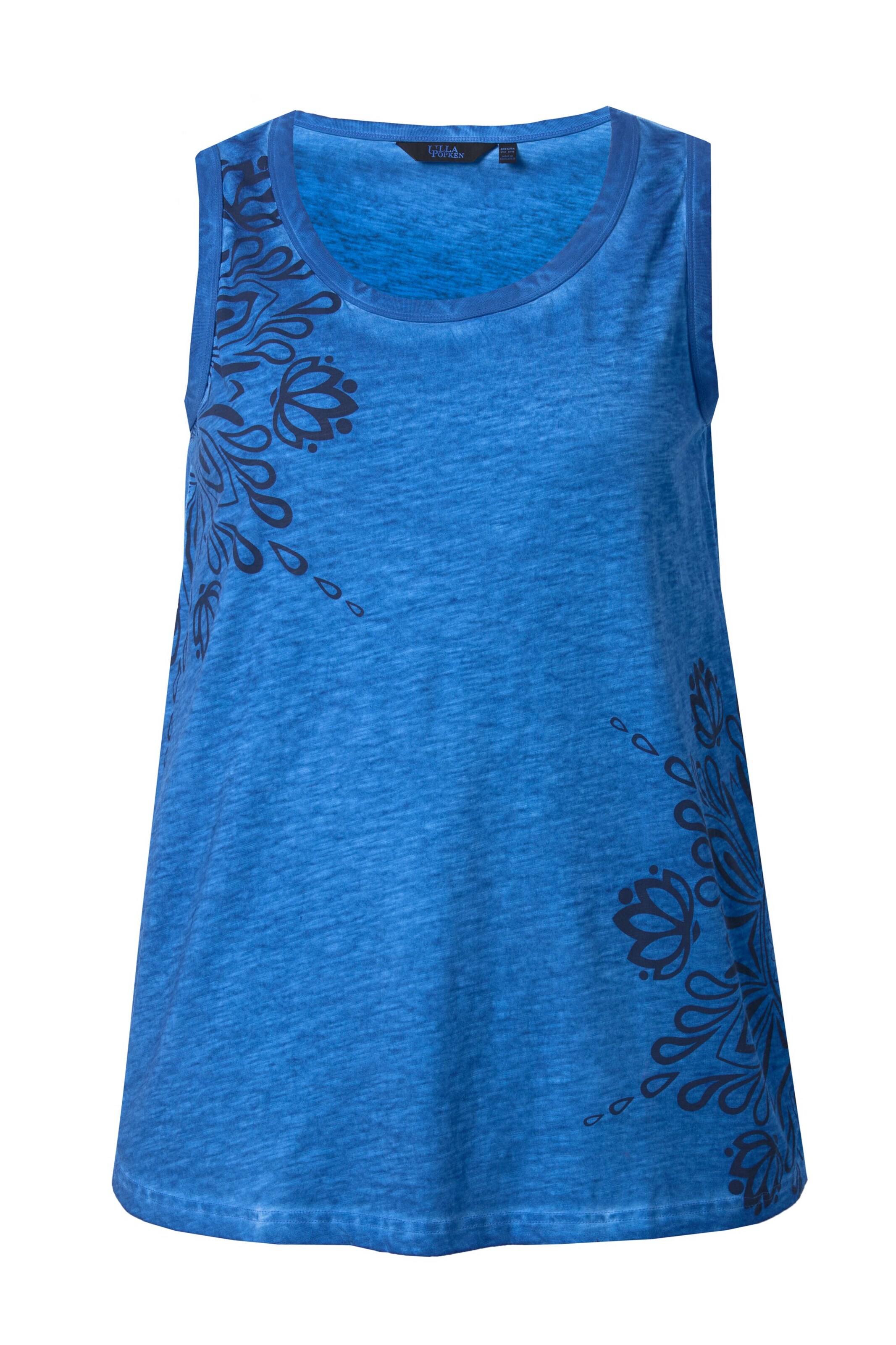 Ulla Popken Top in Blau: Vorderseite