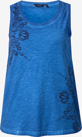 Ulla Popken Top in Blau: Vorderseite