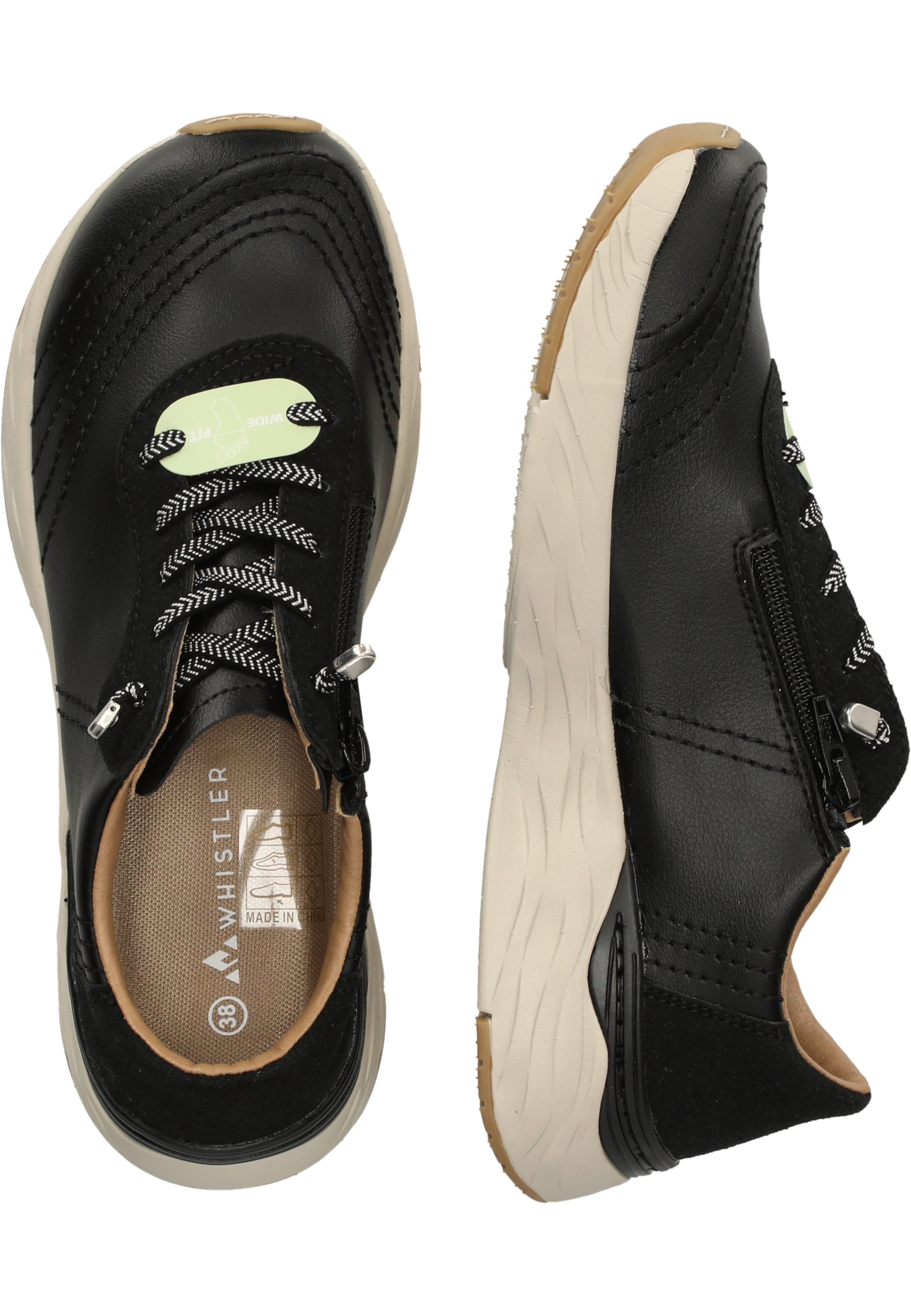 Whistler Sneaker 'Aquila' in Schwarz
